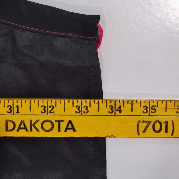 Tupperware cooking baking apron dark grey hot pink adjustable string - Picture 4 of 5